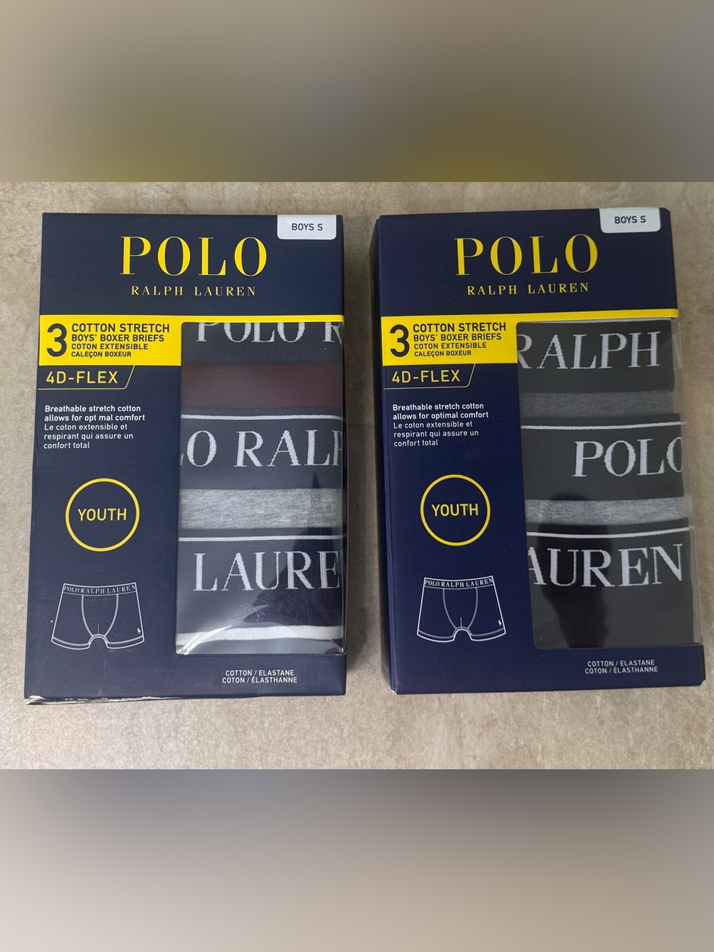 Polo Ralph Lauren Big Boys Cotton Stretch Boxer Briefs - Picture 5 of 13